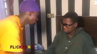 Alluring Dark-Skinned Muse with Impressive Natural Curves