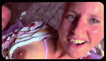 Outdoor Cougar Jana Schwartz Gets Naughty with a Young Stud