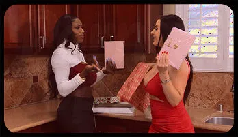 Angela White’s Wild Holiday Party Takeover with Mick Blue & Oliver Flynn