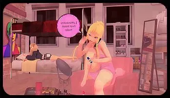 Animated Hentai Fantasy with Big Tits and Ass
