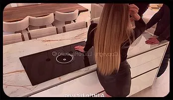 Sensational French MILF Enjoys Double Trouble with Two Workers!