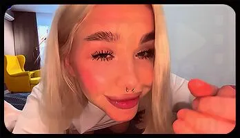 Chubby Blonde Bombshell Mariya and Sega Get Wild in Steamy Amateur Fling