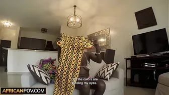 Voluptuous Ebony Beauty Crystal Rush Submits in Powerful Interracial Audition