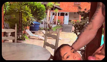 Sensational Petite Brazilian Beauty Takes It All