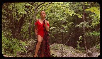 Olivia Trunk's Sensual Outdoor Solo Play in Bikini