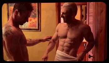 Muscular Hunks' Steamy Beach Breeding Session