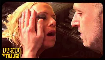 UKSubSluts.com - Passionate Slap Play with Blonde Beauty Crystal Rush