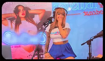 Latina Cosplay Star KAORIANYA Takes On Fuck Machine in Intense Juan Bustos Podcast