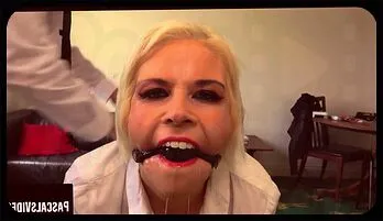 Blonde Submissive Skyler Squirt Gets Dominated and Spat by Kelly Cummings