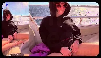 Wild Yacht Adventure: Public Blowjob & Creampie Fun!