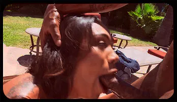 Mikey Star Gets Fit with Mazee the Goat Poolside Workout