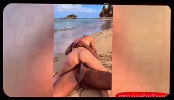 Eve Sweet's Sultry Beachside Romp with Troy Fransisco