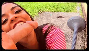 Vienna Black’s Wild Outdoor Threesome Adventure