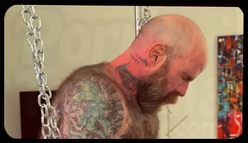 Inked Hunk Jack Dixon Takes Control of Macho Dog in Intense Bear Action