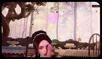 Intense 3D Hentai Animation with Busty Goddess and BBC