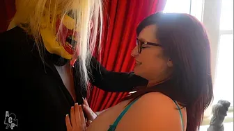 Busty Bexx Seduces in Naughty BBW Clown Encounter