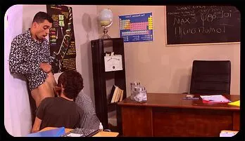 Intense Interracial Threesome with Aaron Trainer, Amone Bane & Sam Ledger