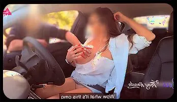 Naughty MILF Fer Ksado Goes Pantyless in Public & Teases a Stranger