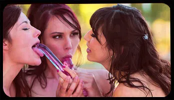 Sultry Lesbian Threesome: Adria Rae, Aidra Fox & Judy Jolie’s Wet Play