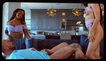 Axel Green's Wild Night with TS Zariah Aura