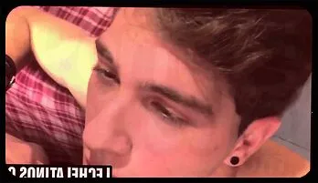 Blissful Twink Deepthroats and Awaits Sweet Release