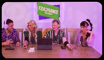 Stepmom and Stepson's Naughty Podcast Leads to Wild Group Sex