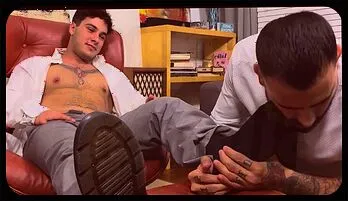 Rikk's Sensual Foot Worship of Hottie Danny Parker