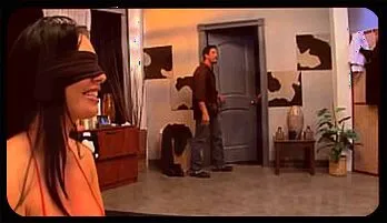 Sensual Threesome with Blindfolded Kerry Louise – Intense Passion Unleashed