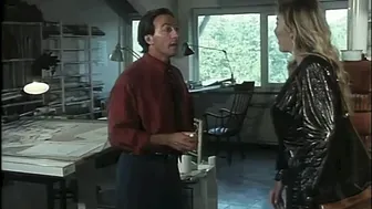 Moana Pozzi’s Office Seduction: Wild Threesome with the Boss