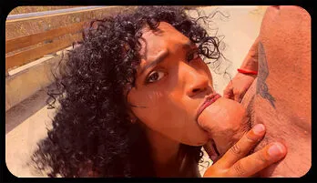 Barbie Rous Unleashed: Outdoor Ebony Bombshell Gets Wild