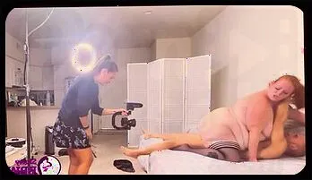 Sultry BBW Julie Ginger Unleashed: Behind the Scenes Hardcore Fun