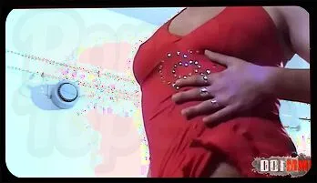 Sultry Sharon's Seductive Striptease