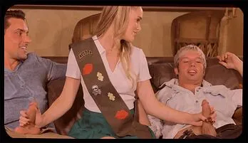 Athena Fleurs Gets Double Teamed by Two Hung Studs