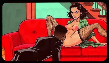 Big Black Cocks and American MILF: A Steamy Cartoon Fantasy