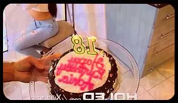 Adria Rae's Birthday Anal Surprise: Deep Fuck & Creamy Finish