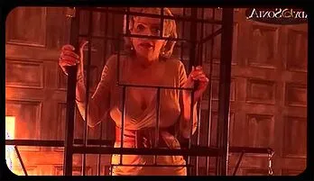 Lady Sonia's Sensual Solo Strip and Bondage Session in the Dungeon