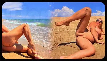 Beachside Pleasure: Anal Adventures with a Mature Beauty