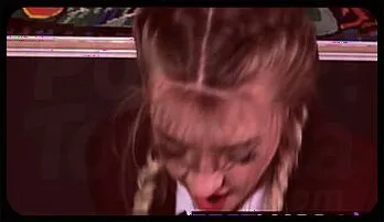 Naughty Schoolgirl in Uniform Seduces Her Professor with Oral and Hardcore Action