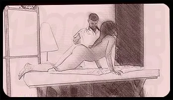 Steamy Cartoon Massage: Double Penetration & Cumshot Extravaganza