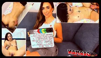 Hot Latina Angela Alvarado Casting Fuck with Massive Cum