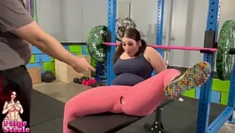 Paige Steele Gets Rough in Gym, Squirting Galore - 4K Gym Fuck