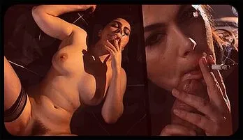 Italian Siren Vale Nappi Sizzles with Smoking and Sex