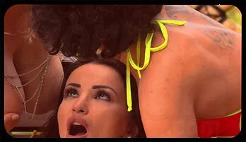 Sizzling Bikini Threesome: Candy Alexa, Stacy Bloom & Alyssia Kent Get Wet Outdoors