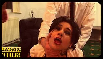 Intense British Teen Lilyan Red in Rough Masturbation Scene