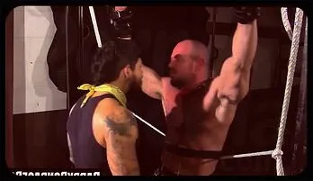 Muscle Hunk's Intense Electro BDSM Experience