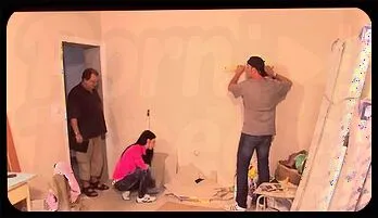 Sexy Lucianna Karel Gets Railed by Worker's Huge Dick in Plaid School Girl Skirt