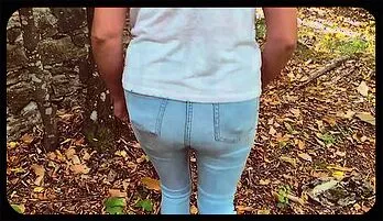 Passionate Outdoor Blowjob with Seductive Mature MILF in Forest