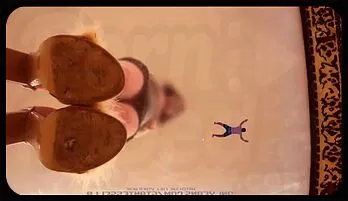 Towering Giantess Ella Dominates Her Lover with High Heels POV