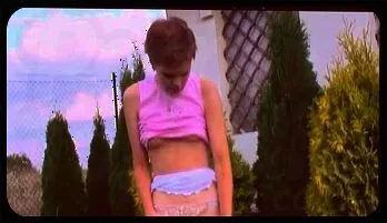 Brunette Beauty Sanita's Steamy Outdoor Encounter