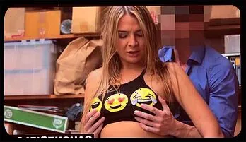 Blair Williams Relieves Tension in Steamy Office Encounter